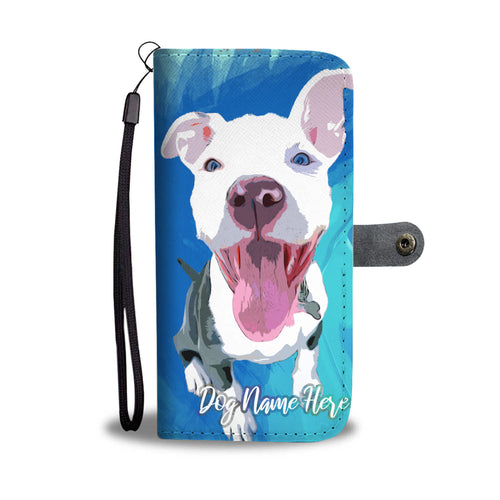 Watercolor Custom Wallet Case for Pet Owners